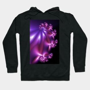 Pink and purple abstract Hoodie